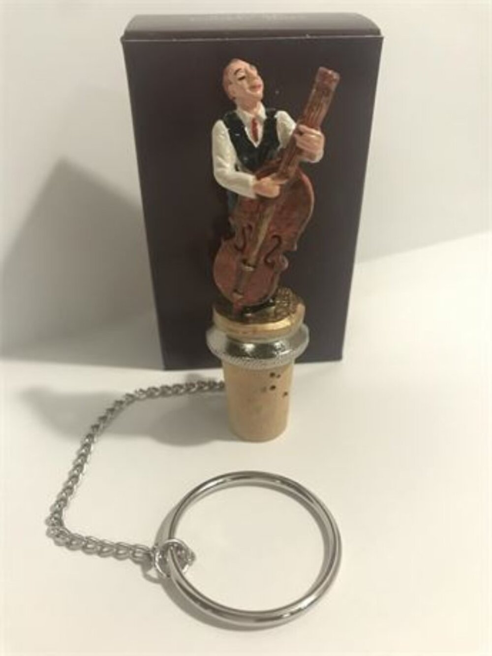 BNIB G. Esmond Solid Pewter Bottle Stoppers